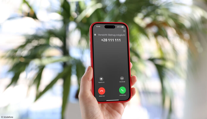 Vodafone Betrugsschutz
