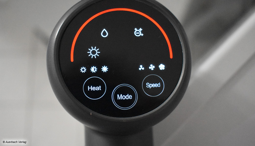 Etas Fenité besitzt mit seinem Touchdisplay eine intuitive Steuereinheit, die jeder auch ohne Handbuch sofort versteht