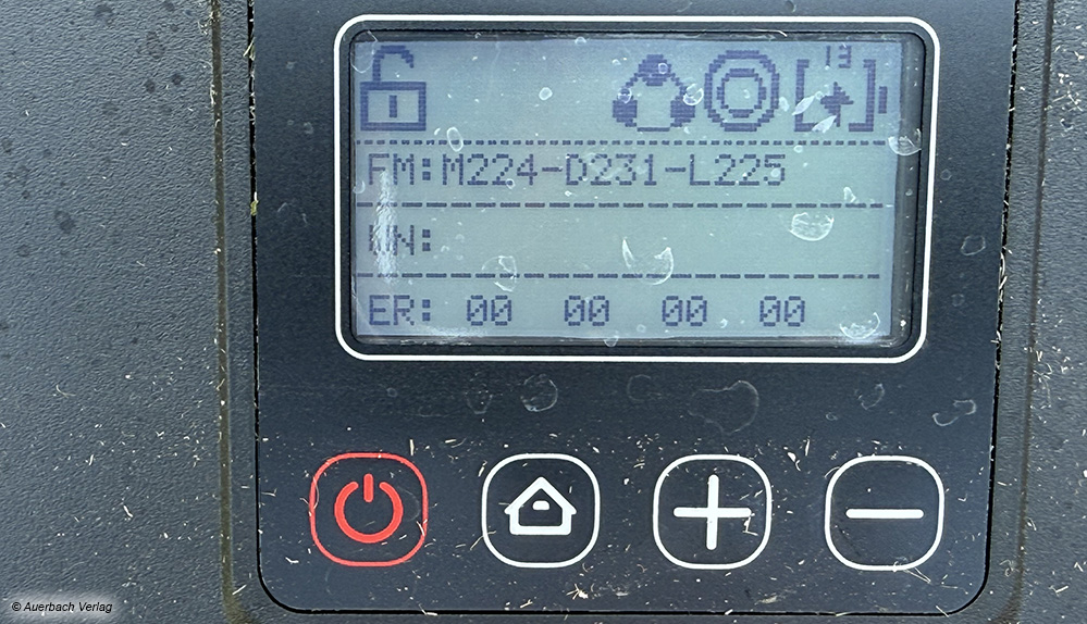 Bei unserem Lymow zeigt das Display einige wichtige Daten wie den Akkuzustand an. Hier sind bei kommenden Updates noch Änderungen zu erwarten