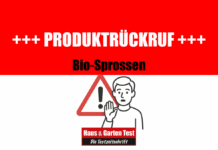Produktrückruf Bio-Sprossen